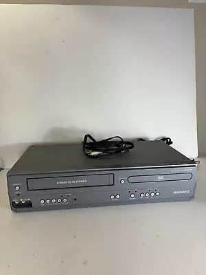 Magnavox DVD/VCR Combo VHS Player Gray 4 Head Hi-Fi Stereo DV225MG9 W/ Remote • $130