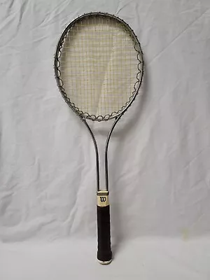 Wilson T2000 4 3/8 Steel Metal Vintage Tennis Racket • $41.31