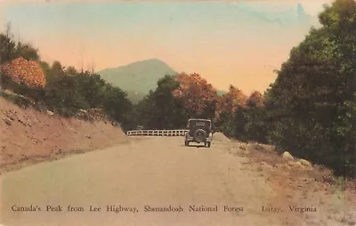$9.95 • Buy Canada's Peak Lee Highway Shenandoah National Forest Luray Virginia VA C1930
