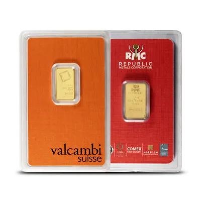 2.5 Gram Gold Bar (Varied Condition Any Mint) ON SALE! • $206.54