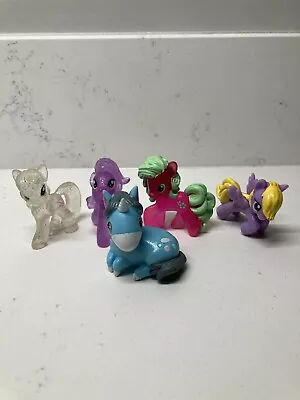 My Little Pony Hasbro Mini Figures Blind Bag Mane Glitter Pinkie Rainbow Lot • £11.99