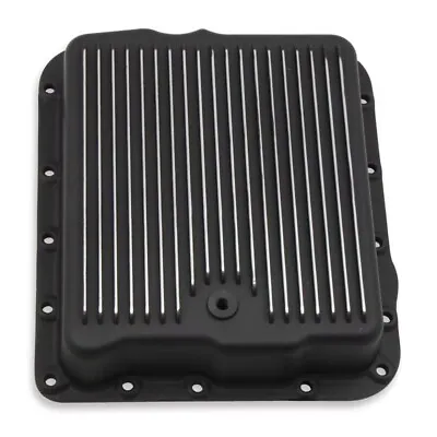 GM 4L60 4L60E Black Alloy Transmission Oil Pan + Bolts - CHEV HOLDEN • $110