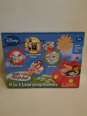 £71.14 • Buy Little Einsteins 4 In 1 Learning Games Disney New Open Box