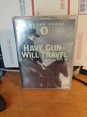 Have Gun Will Travel Seasons 1-4 DVD Set 25 Discs Classic Western • $14.96