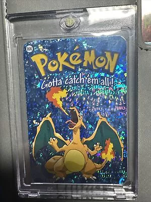Charizard- Nintendo - 2000 Pokémon Vending Machine Prism Sticker Card #006 Mint! • $100