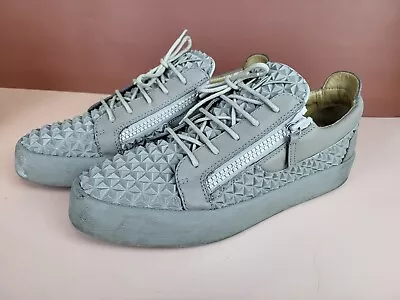 Giuseppe Zanotti Low Top Grey Sneakers For Men Size 45 • $150