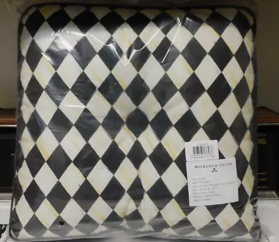 Mackenzie-childs Courtly Harlequin Stool/chair Cushionsset Of 4 Reversible New • $440