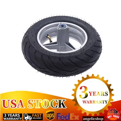 Mini Pocket Bike Wheel 110/50-6.5 Rear Wheel Tire Rim W/Alloy Rim Hub Inner Tube • $42.75