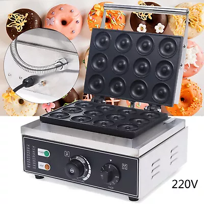 Commercial Donut Machine Doughnut Baker Mini Donut Maker Machine Non-stick 5cm • $122.55