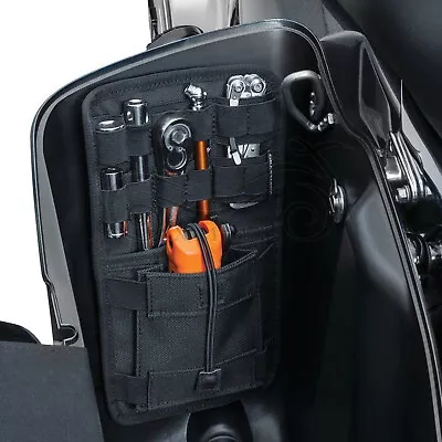 Black Saddlebag Organizer Hard Bags Fit For Harley Touring Road Glide 1998-2022 • $15.98