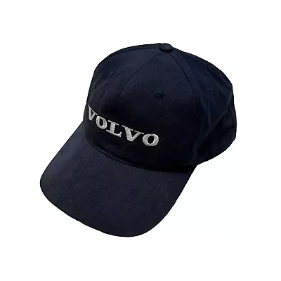 Volvo Drive Smart Hat Cap Embroidered Logo Strapback Navy • $9.99