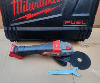 Milwaukee M18FSAGV115XPDB-0 18V 115mm FUEL Angle Grinder Body And Carry Case  • £125