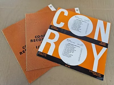 Conroy - Library Music - 3 X LP - Job Lot - BMLP083 BMLP111 BMLP120 • £14.99
