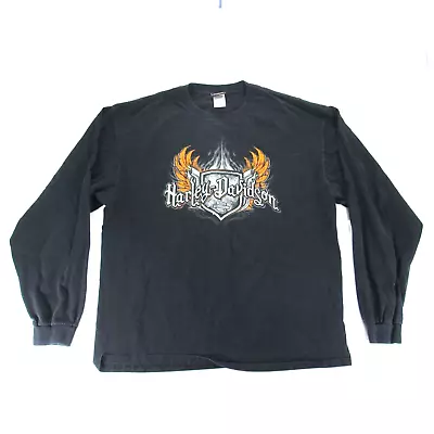 Harley Davidson Screaming Eagle Shirt Men’s Size 2XL Black Motorcycles Biker • $19.99