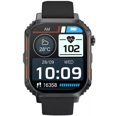 Storm S-Max Mens Smart Watch With Black Silicone Strap 47533/BK • £69.99