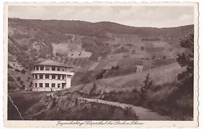 Postcard Youth Hostel Wisperthal Near Lorch A. Rhine 1932 Partial View Exterior View • £3.87