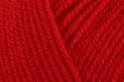 James C Brett Aran With Wool Yarn 400g - 4AR05 RED • £13.99