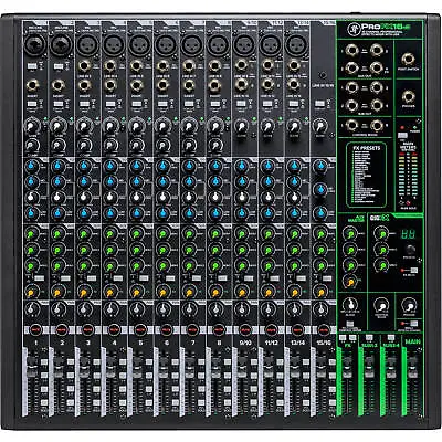 Mackie ProFX16v3 16-Channel Live Recording USB FX Mixer • $419