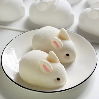 £4.07 • Buy Easter Mold Silicone Rabbit Bunny Cake Mould Chocolate Dessert Baking Mold DIY