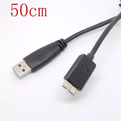 Usb3.0 Data SYNC Cable For Toshiba Canvio Connect HDTC710XL3A1 HDTC710XS3A1 50cm • $2.63