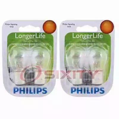 2 Pc Philips Brake Light Bulbs For Hyundai Accent Elantra Elantra Coupe Ht • $10.31