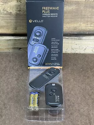 Vello FreeWave Plus Wireless Remote Shutter Release For Canon Pentax Samsung* • $24.95