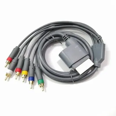 HonHe HD TV Component Composite Cord AV Audio Video Cable For XBOX360 Console • £5.89