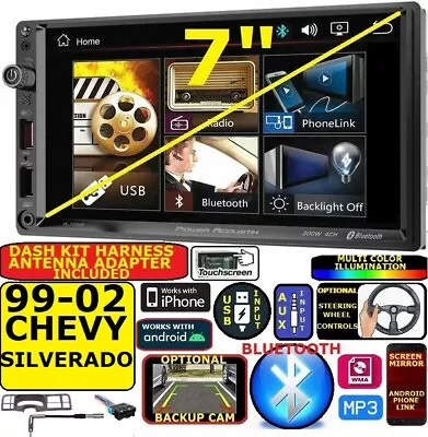 99 00 01 02 Silverado Sierra Touchscreen Bluetooth Usb Aux Car Stereo Radio Pkg • $329.99