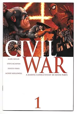 Civil War Complete Set #1 2 3 4 5 6 7 Nm High Grade Captain America Marvel • $59.95