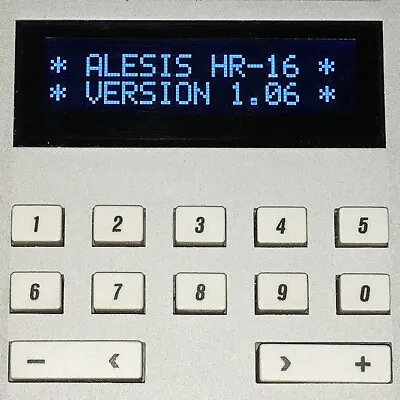 Alesis Lcd Display - Hr-16 Hr-16b & Mmt-8 - Dark Blue - Replacement Screen • $32