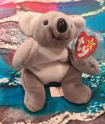 TY Mel The Koala Beanie Baby 1996  W/TAG ERRORS! RARE No Star No Stamp Print • $499.99