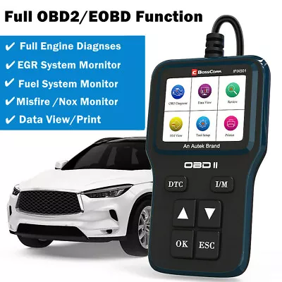 IFIX501 EOBD OBD2 Car Scanner Code Reader Universal Engine Diagnostic Reset Tool • $23.19