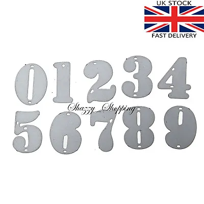 £4.89 • Buy Numbers Die Set Metal Cutting Die Cutter 10 Number Set UK Seller Fast Post