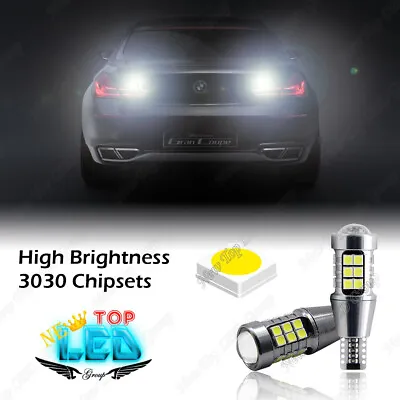 921 912 Error Free White LED Reverse Backup Light Bulbs For Mercedes BMW Audi • $19.19