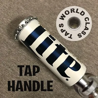 Ultra SHORT STUBBY Mini 3in MILLER LITE Beer TAP HANDLE Marker Pull TAPPER KNOB • $19.99