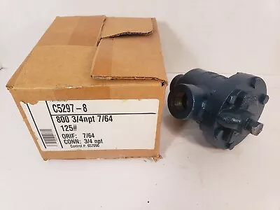 Armstrong C5297-8 Inverted Bucket Steam Trap 800 3/4'' NPT 7/64 • $90