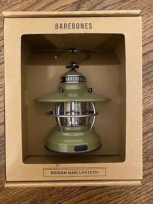 Barebones LIV-272 Edison Mini Lantern LED Olive Drab • $30