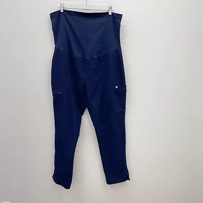 Figs Technical Collection Yola Maternity Skinny Scrub Pants W21SW2035 Womens XL • $26.06
