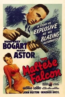 65526 The Maltese Falcon Movie Humphrey Bog Wall Decor Print Poster • $14.95