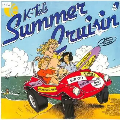 Various K-Tel's Summer Cruisin' UK LP Vinyl Record Album 1976 NE918 K-Tel VG+ • £7.83