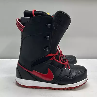 Nike Vapen Snowboard Boots - Red  Men's Size 11.5 • $175