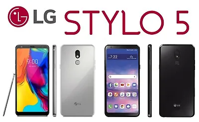 LG STYLO 5 Q720 4G LTE 32GB Smart Phone / UNLOCKED / T-MOBILE TELLO  * B GRADE • $51.75