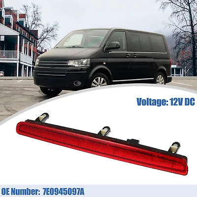 LED Third High Level Rear Tail Brake Light Red 7E0945097A For VW Transporter T5 • $14.99