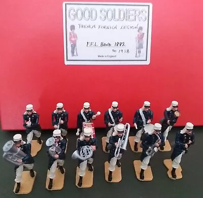 Good Soldiers 54mm Metal Figures French Foreign Legion Band 1882 To 1918. • £119.99