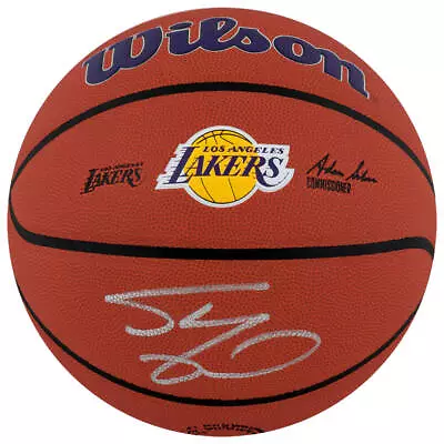 Shaquille O'Neal Signed Wilson LA LAKERS Logo F/S NBA Basketball -(SCHWARTZ COA) • $303.24