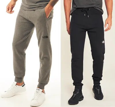 The North Face NSE Joggers Mens Jogging Zip Bottoms Brand New GREY / BLACK S-XL • £38.99