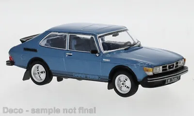 Wonderful Diecast-modelcar Saab 99 TURBO 1977 - Bluemetallic  - 1/43 - Lim.ed. • $31.95