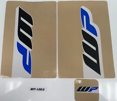 WP Fork Stickers Decal Shock Suspension Decals Set (Blue)(9x6) • $27.32