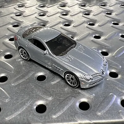 Matchbox 2008 MERCEDES SLR MCLAREN Grey Black Collectors MINT • $19.43