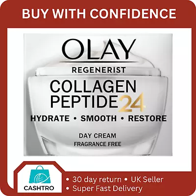 Olay Regenerist Collagen Peptide 24 Day Cream Without Fragrance50ml • £14.95